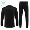 Paris Saint-Germain Sweat d'Entraînement Quarter-Zip 2024-25 Noire Enfant